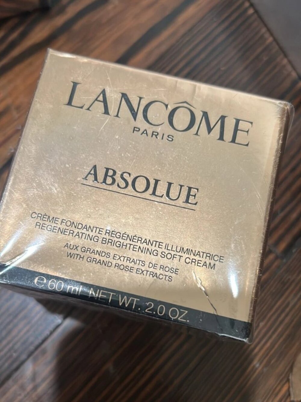 Lancôme Absolue Regenerating Brightening Soft Cream 2.0 oz 60ml NEW